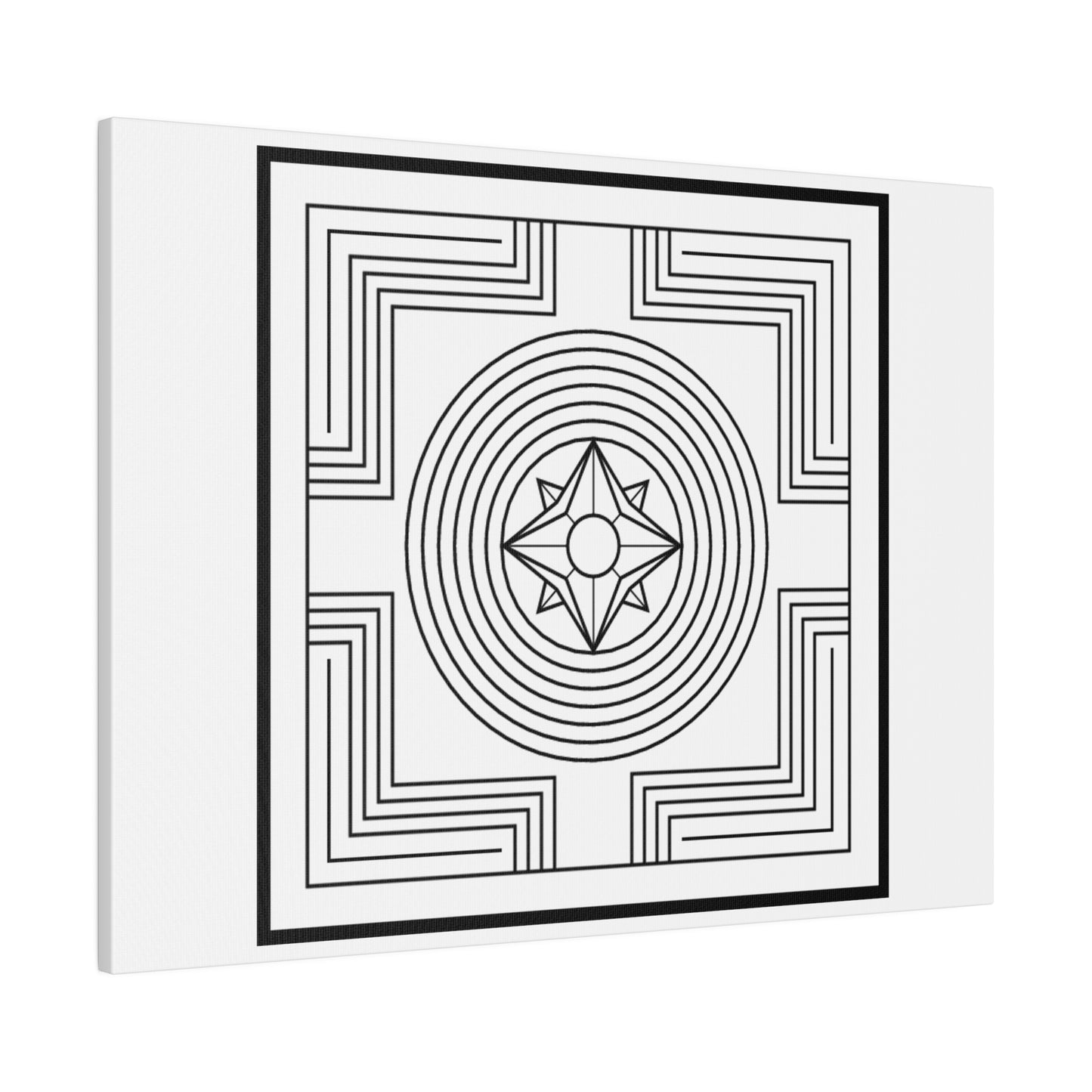 Creation - Creation-Energy Teaching Symbols - Matte Canvas, Stretched, 0.75"