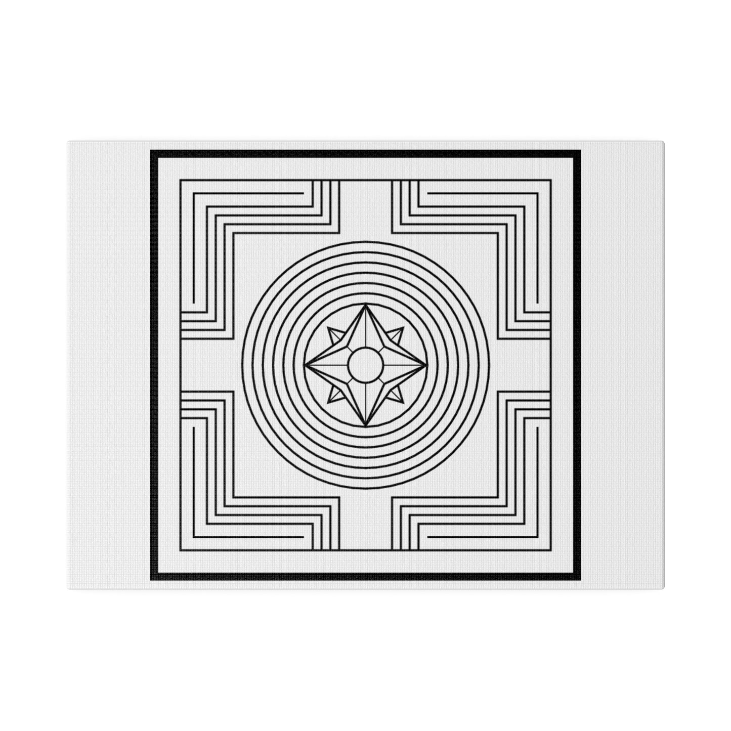 Creation - Creation-Energy Teaching Symbols - Matte Canvas, Stretched, 0.75"