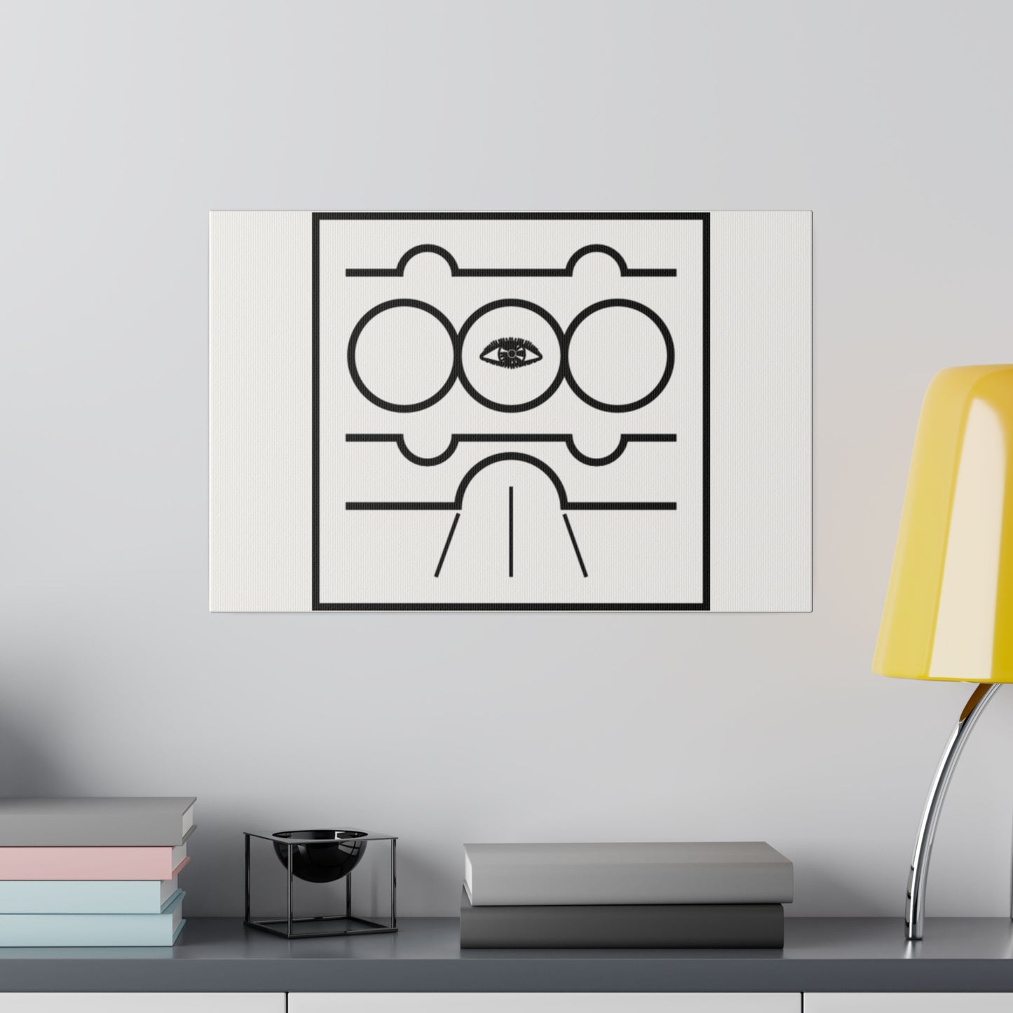 Humanity - Creation-Energy Teaching Symbols - Matte Canvas, Stretched, 0.75"