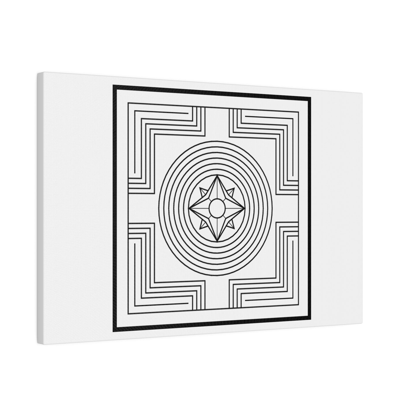 Creation - Creation-Energy Teaching Symbols - Matte Canvas, Stretched, 0.75"