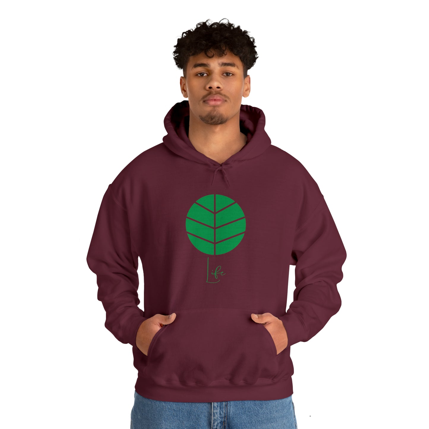 Heavy Blend™ Hooded Sweatshirt - BEAM *Life* Edition (Green)
