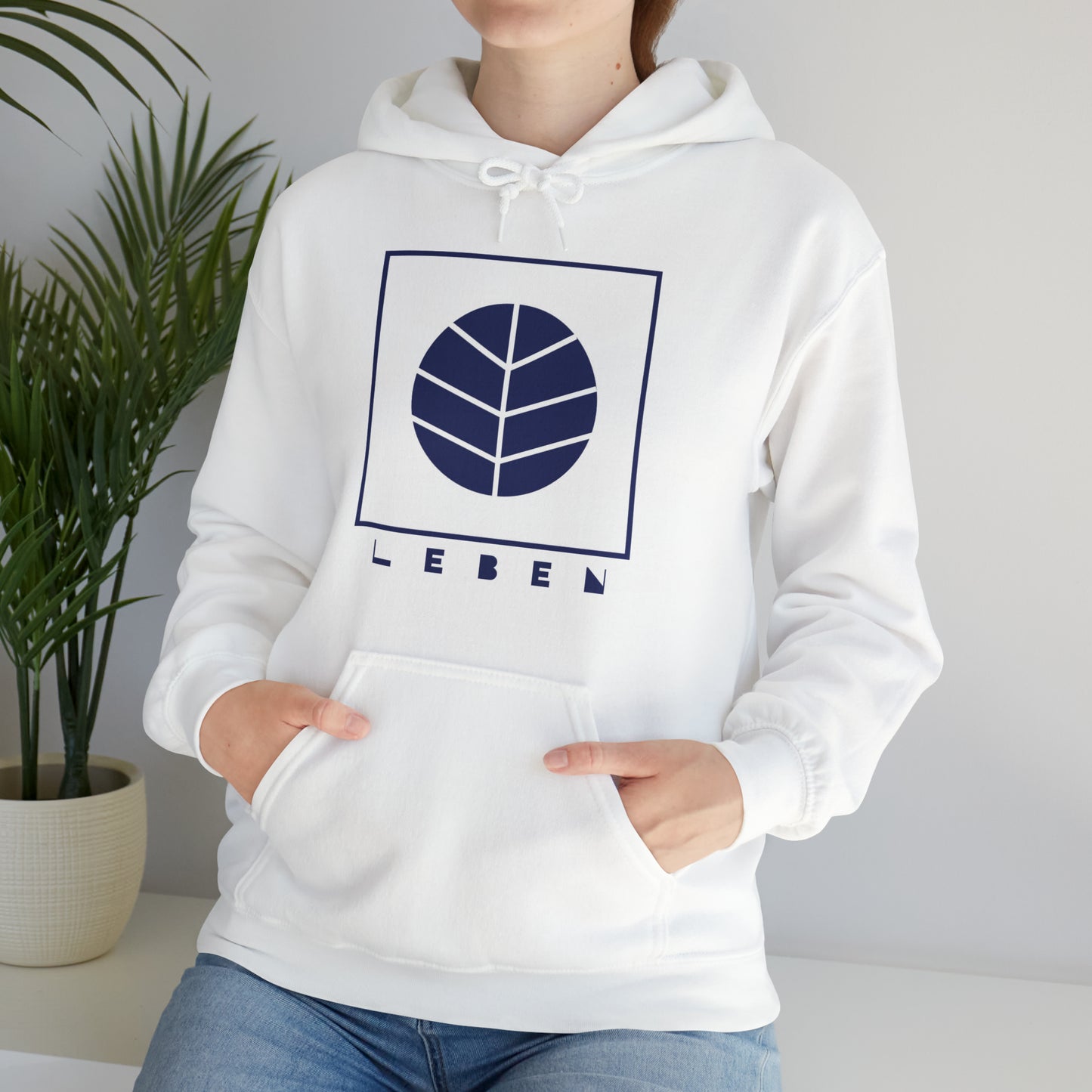 Leben/Life Hooded Sweatshirt