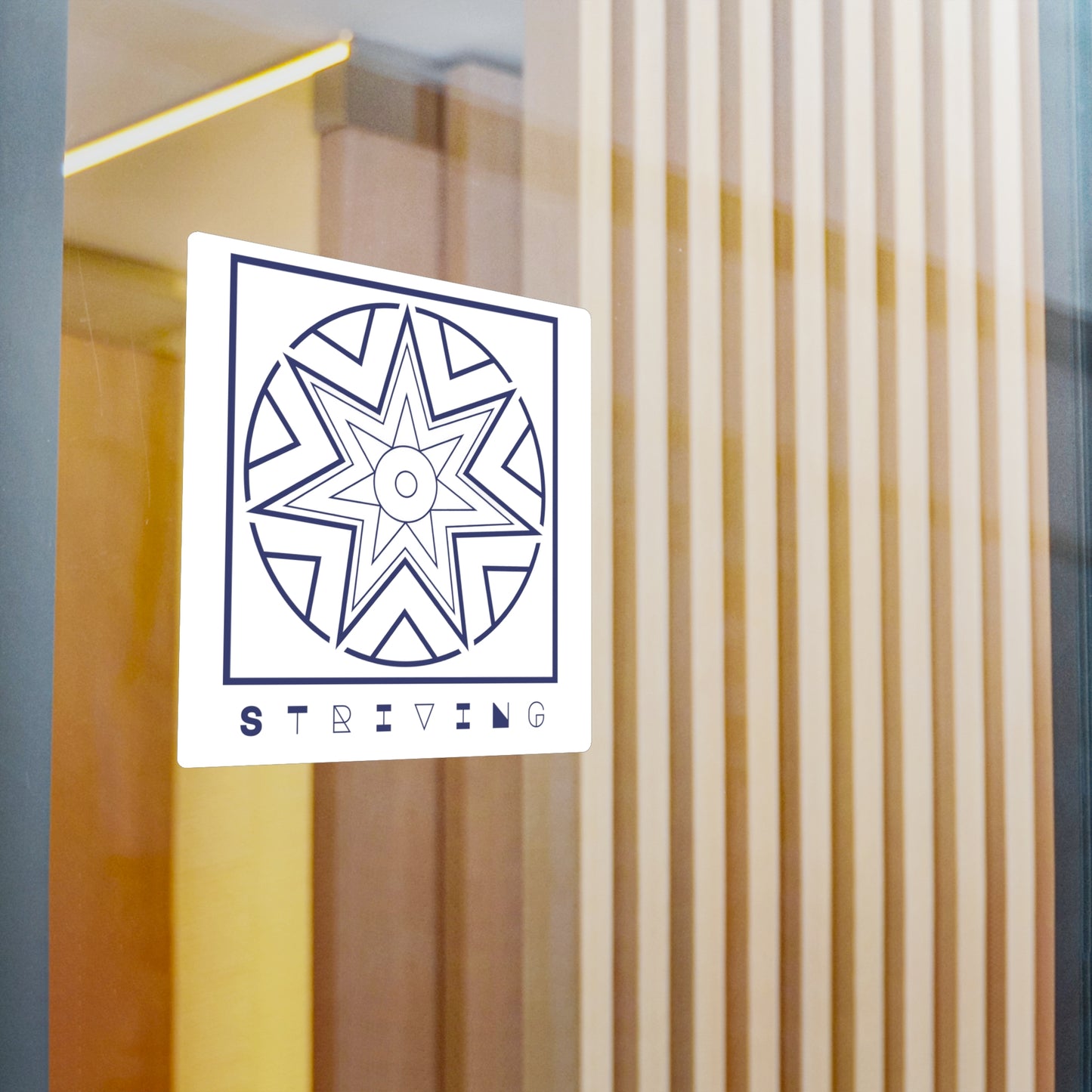 Symbols of the Creation-Energy Teaching - DECAL *Streben / Striving* (purple)