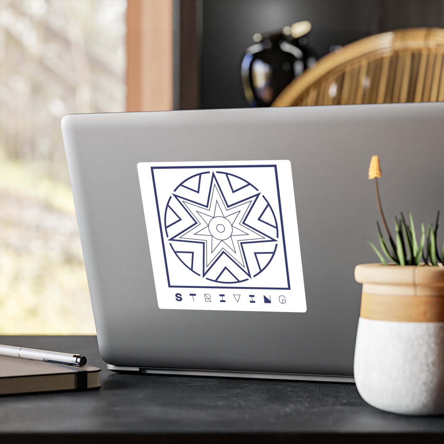 Symbols of the Creation-Energy Teaching - DECAL *Streben / Striving* (purple)