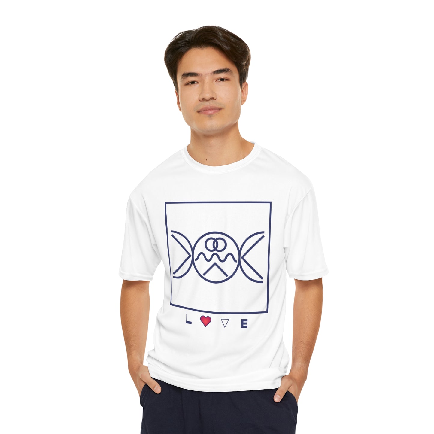 LOVE/LIEBE Symbol Performance T-Shirt