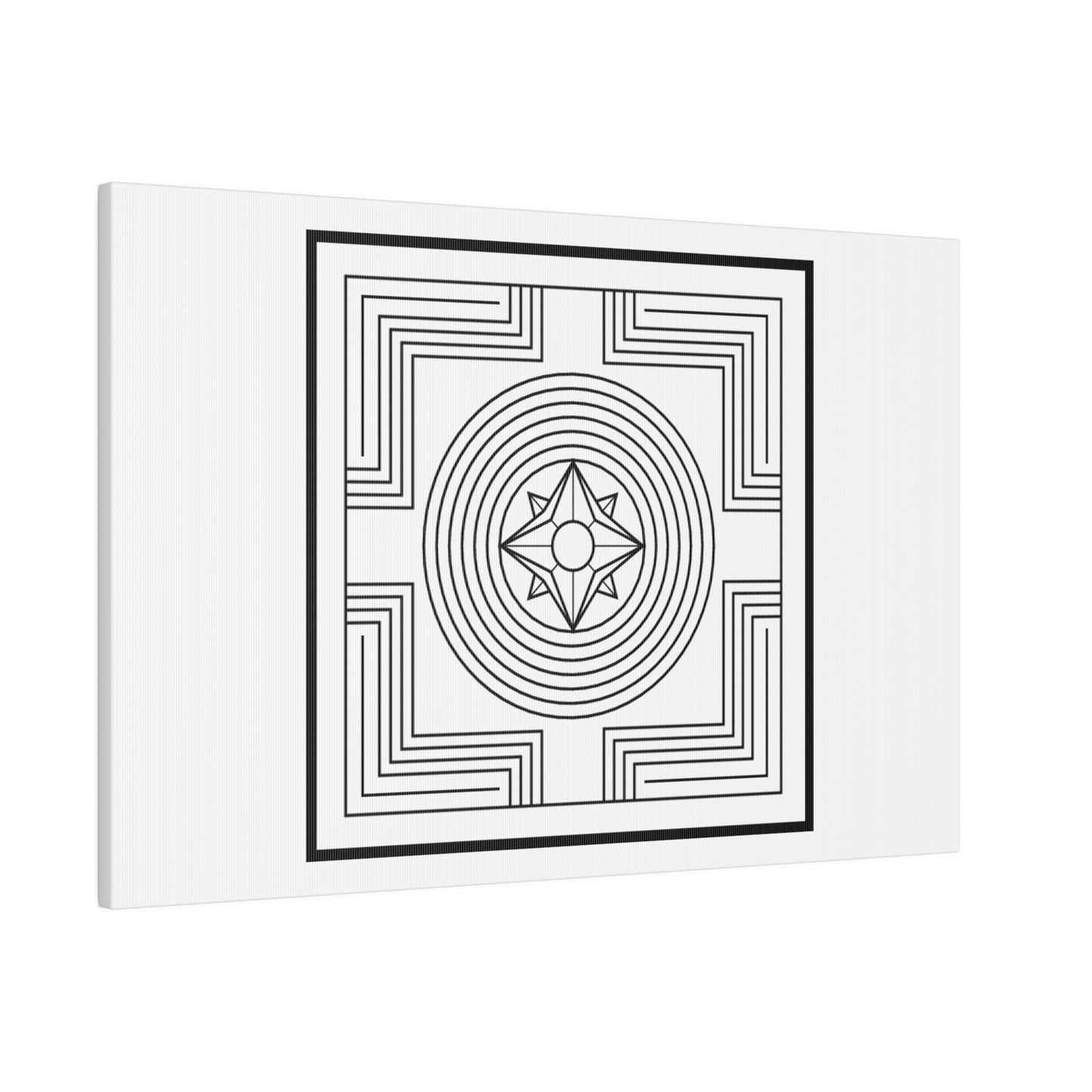 Creation - Creation-Energy Teaching Symbols - Matte Canvas, Stretched, 0.75"