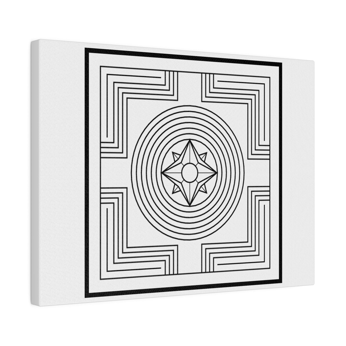 Creation - Creation-Energy Teaching Symbols - Matte Canvas, Stretched, 0.75"