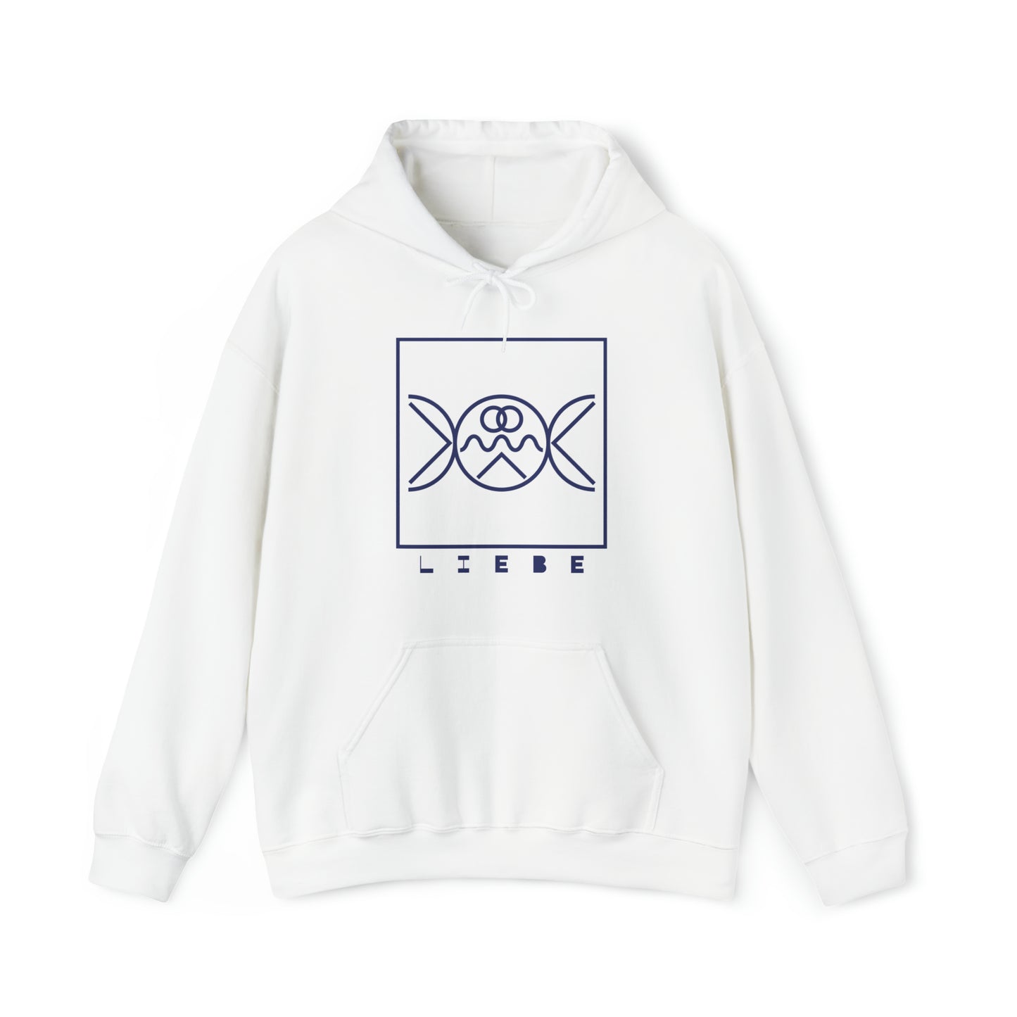 Liebe/Love Hooded Sweatshirt