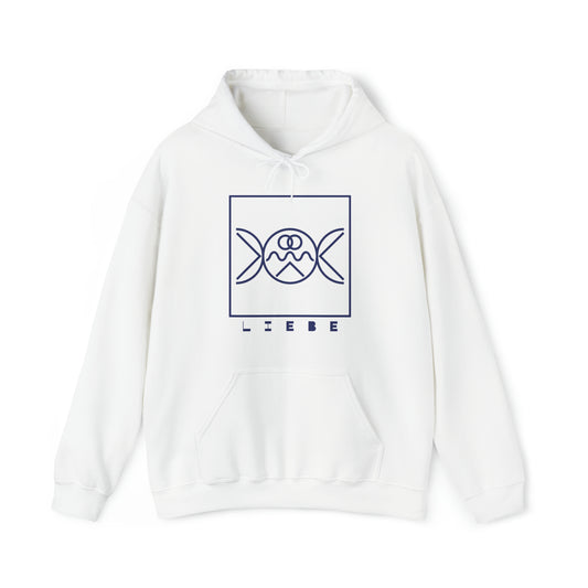 Liebe/Love Hooded Sweatshirt