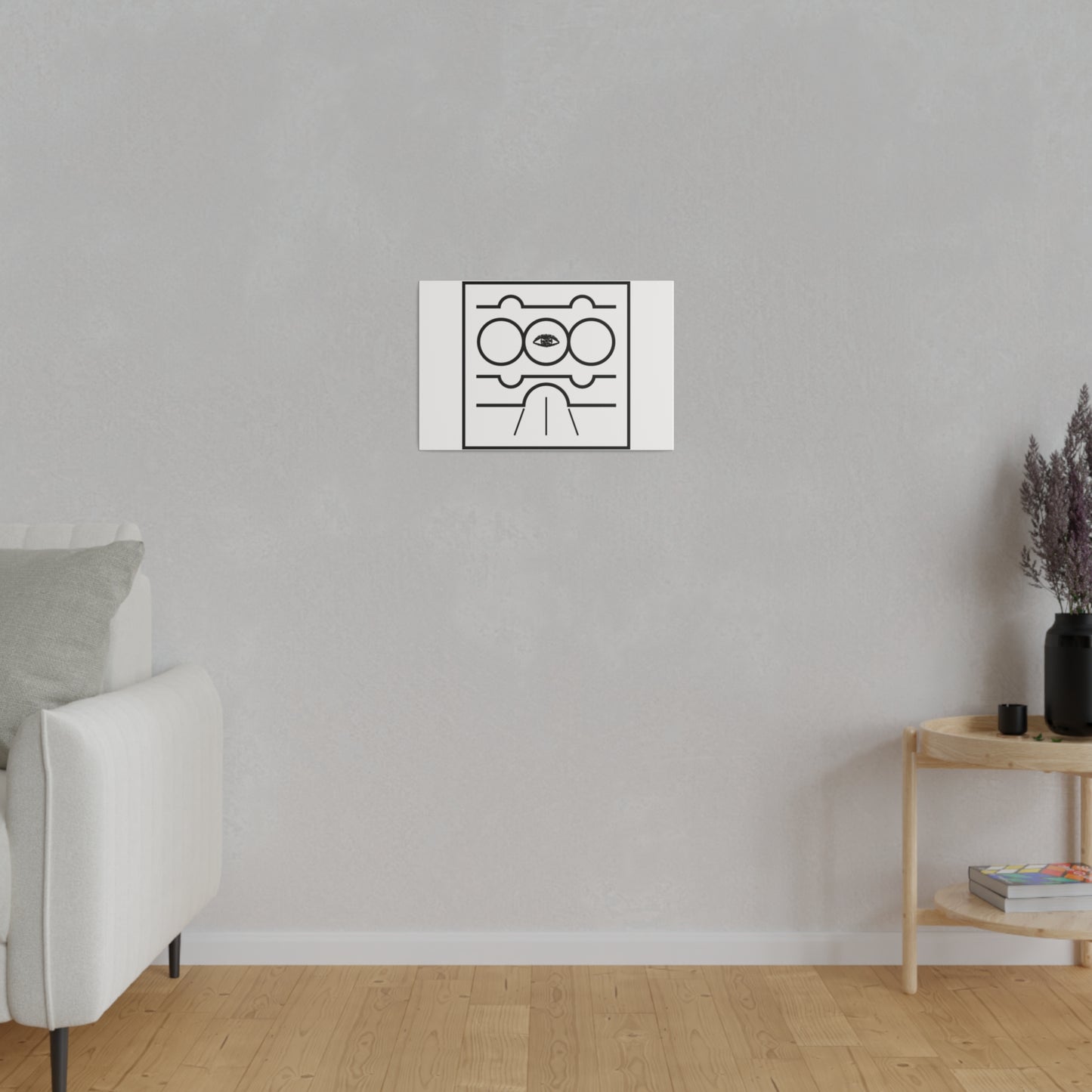 Humanity - Creation-Energy Teaching Symbols - Matte Canvas, Stretched, 0.75"