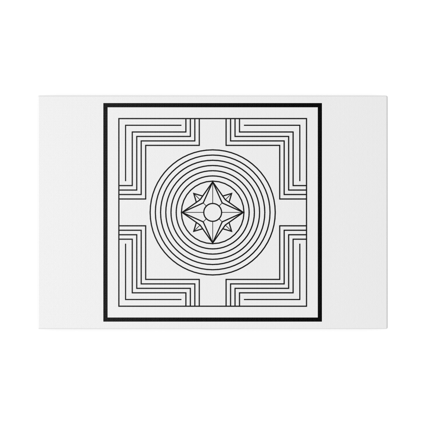 Creation - Creation-Energy Teaching Symbols - Matte Canvas, Stretched, 0.75"