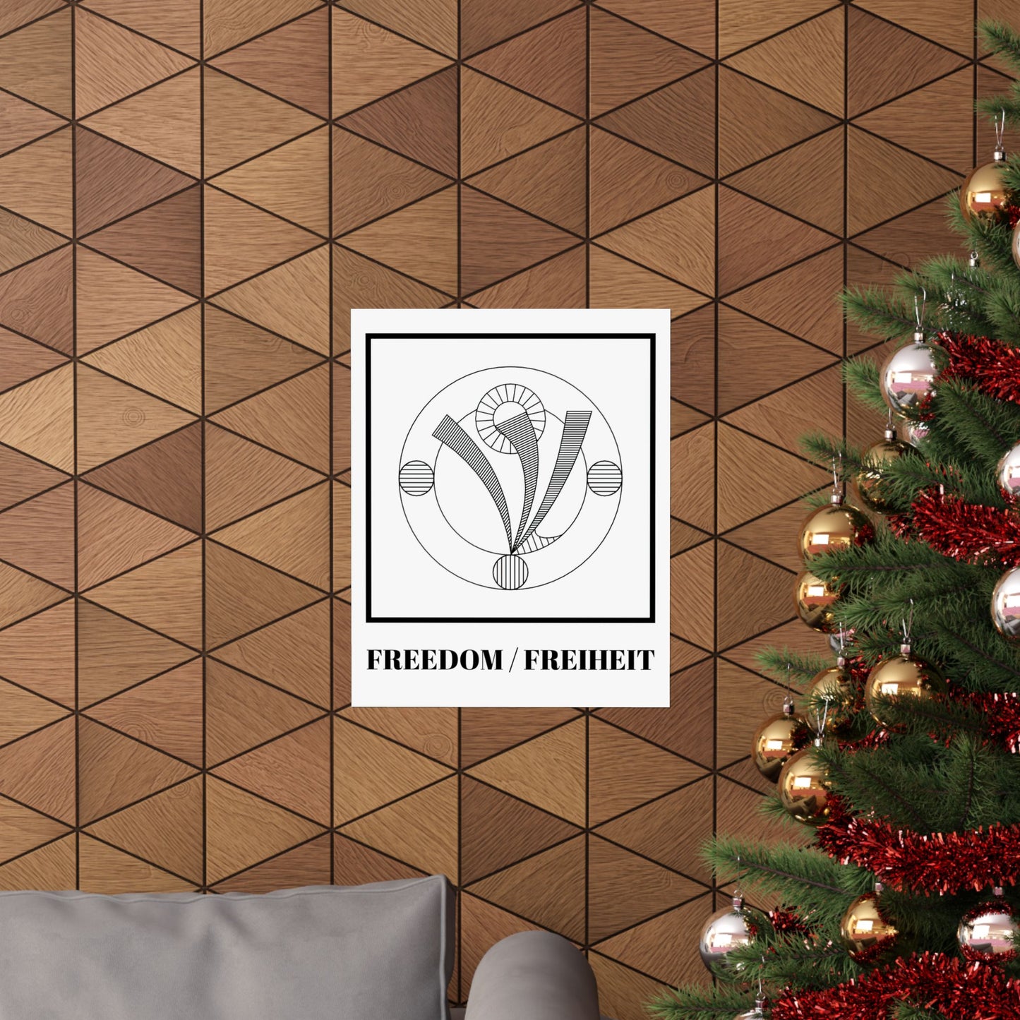 *Freedom/Freiheit* Creation-Energy Inspired Poster