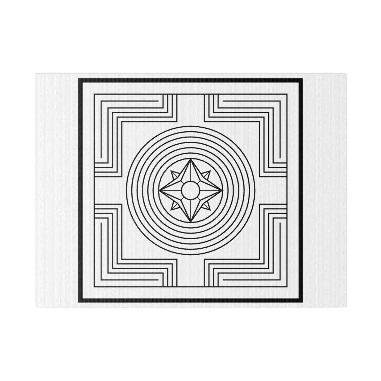 Creation - Creation-Energy Teaching Symbols - Matte Canvas, Stretched, 0.75"