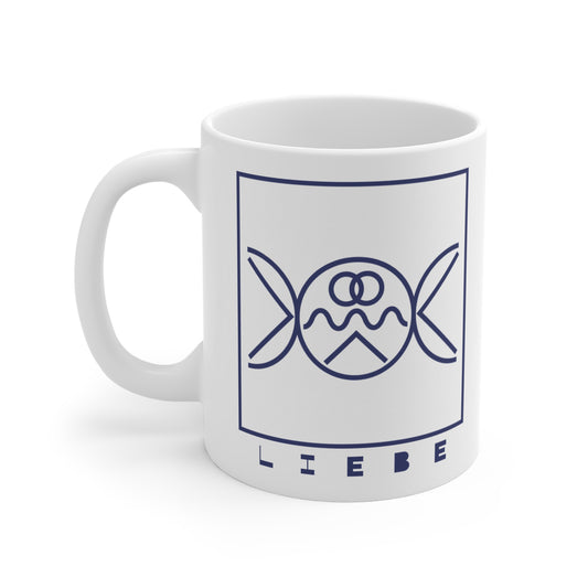Symbols of the Creation-Energy Teaching - Mug 11oz *Liebe / Love*
