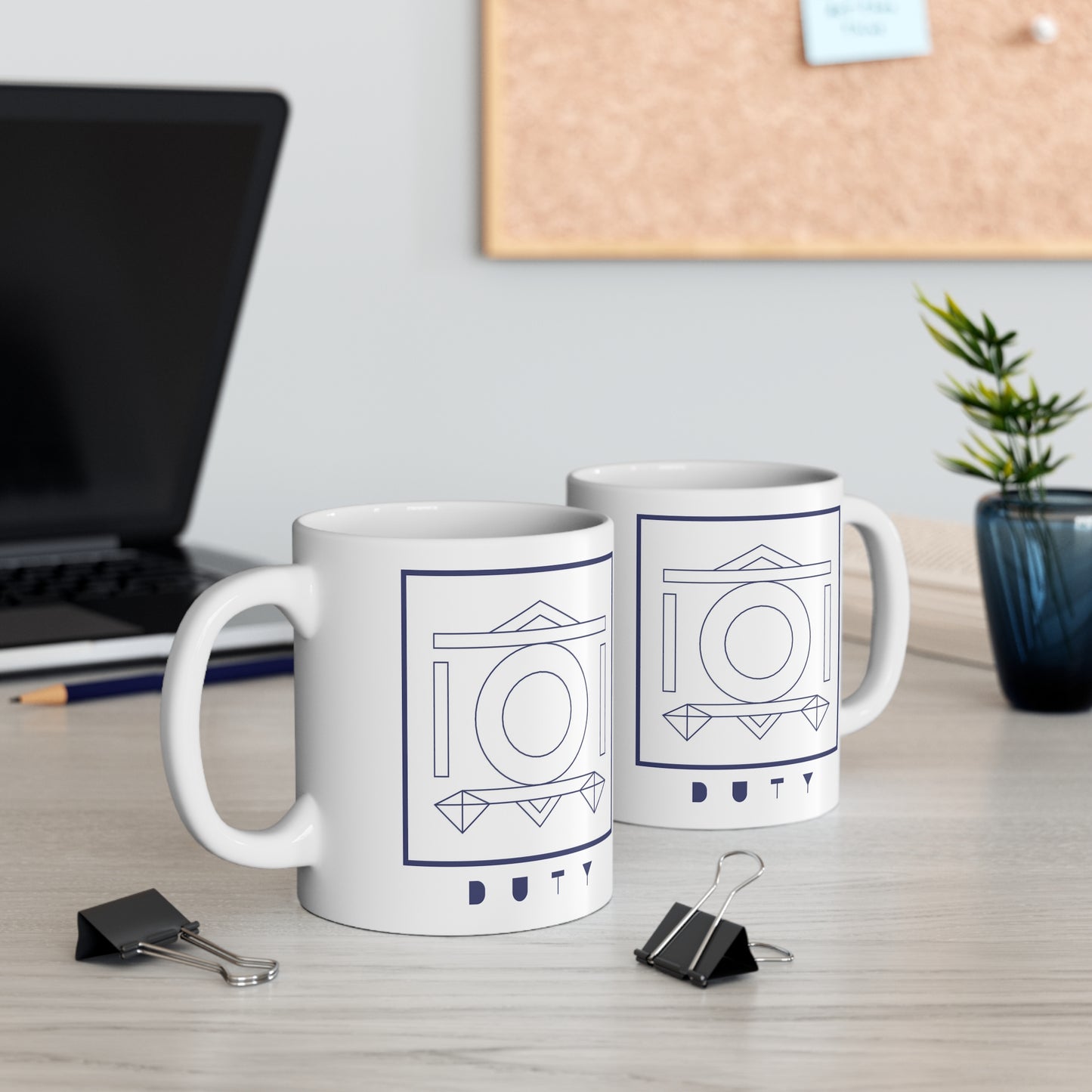 Symbols of the Creation-Energy Teaching - Mug 11oz *Duty / Pflicht*