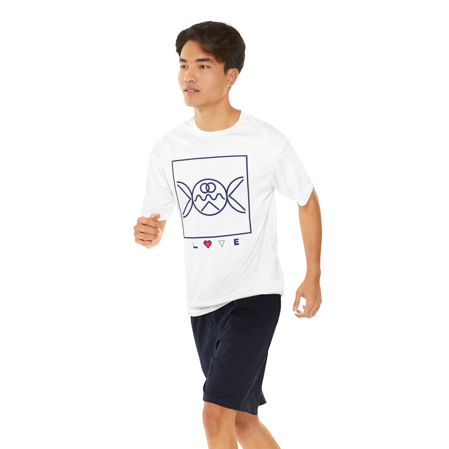 LOVE/LIEBE Symbol Performance T-Shirt
