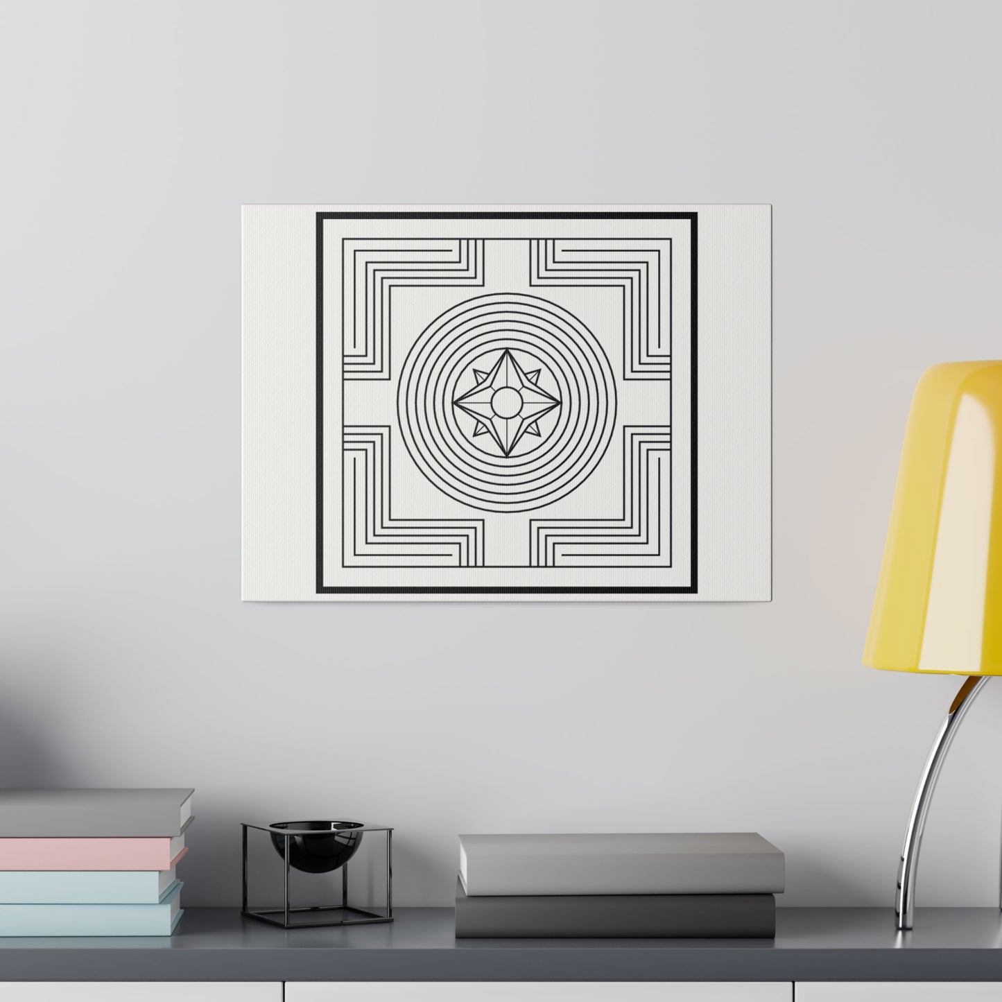 Creation - Creation-Energy Teaching Symbols - Matte Canvas, Stretched, 0.75"