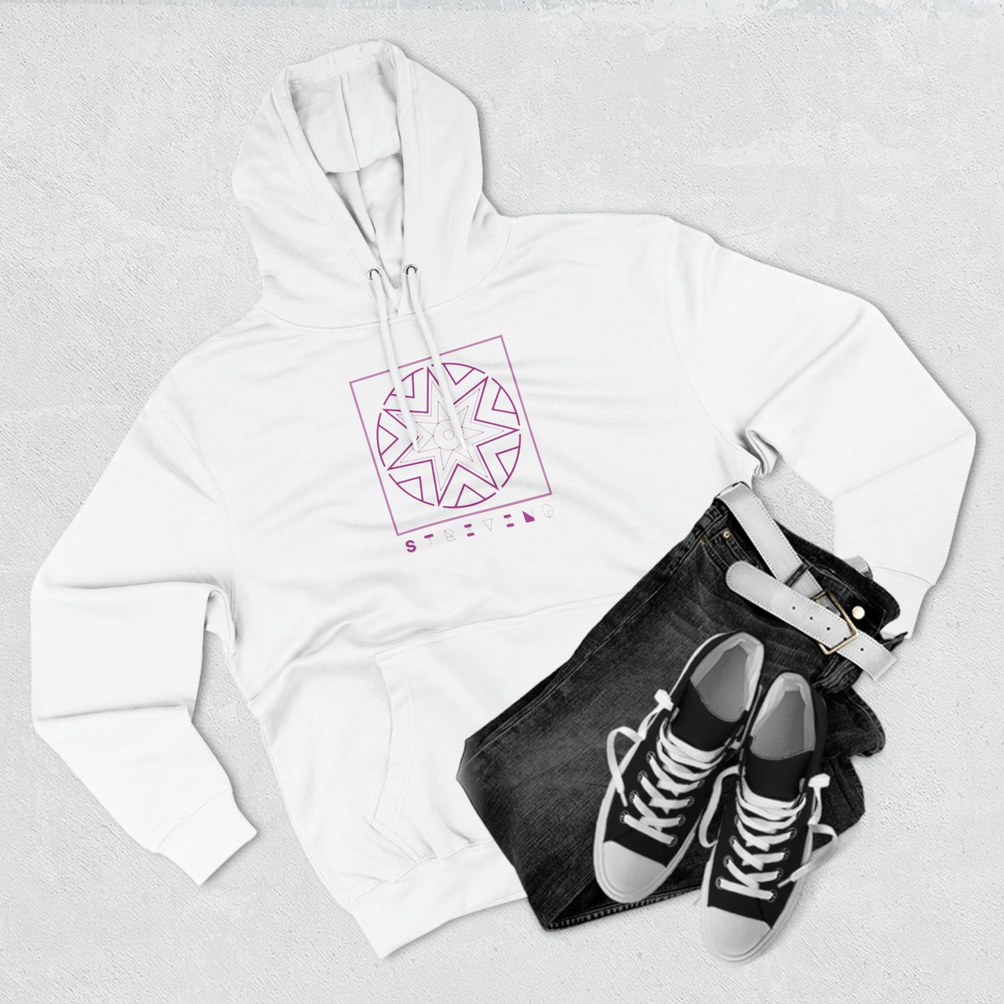 Symbols of the Creation-Energy Teaching - Hoodie *Striving / Streben*