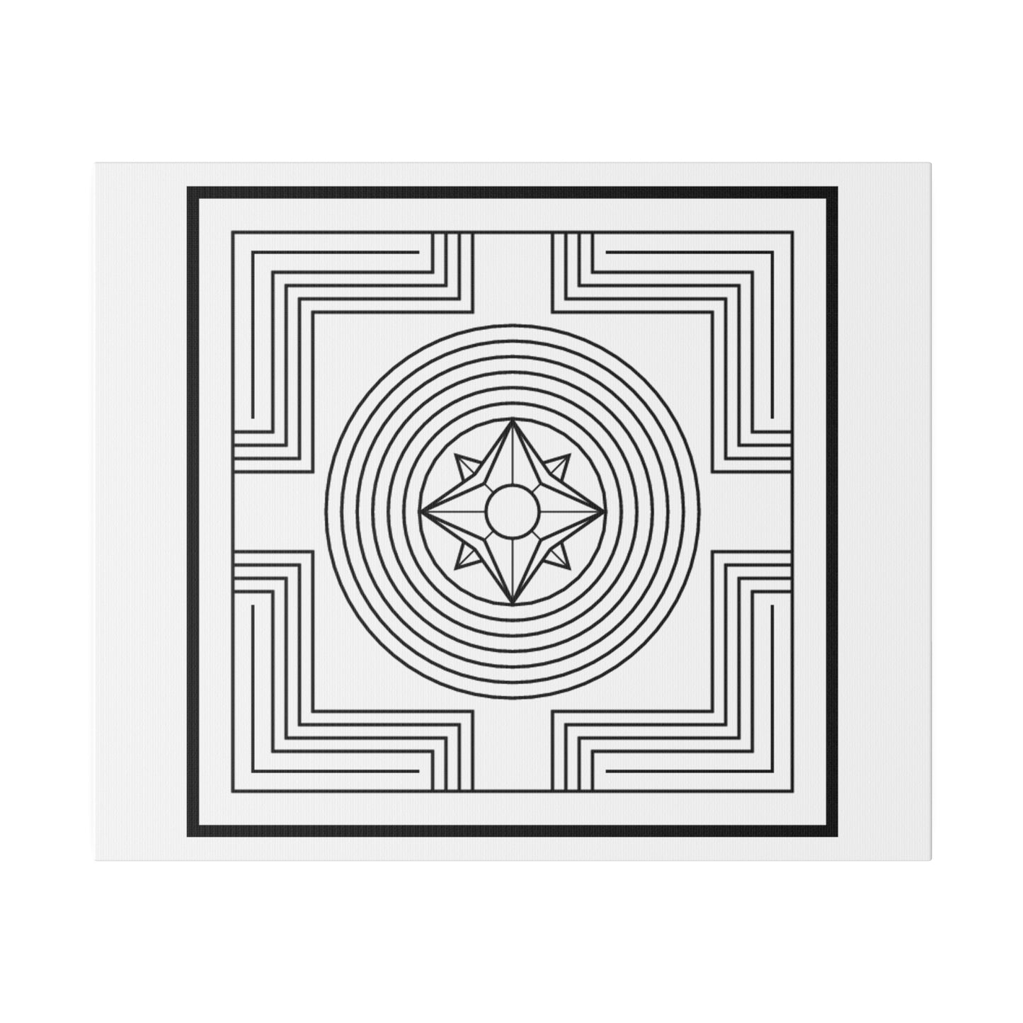 Creation - Creation-Energy Teaching Symbols - Matte Canvas, Stretched, 0.75"