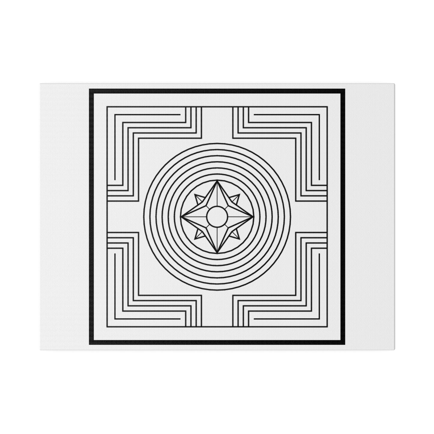 Creation - Creation-Energy Teaching Symbols - Matte Canvas, Stretched, 0.75"