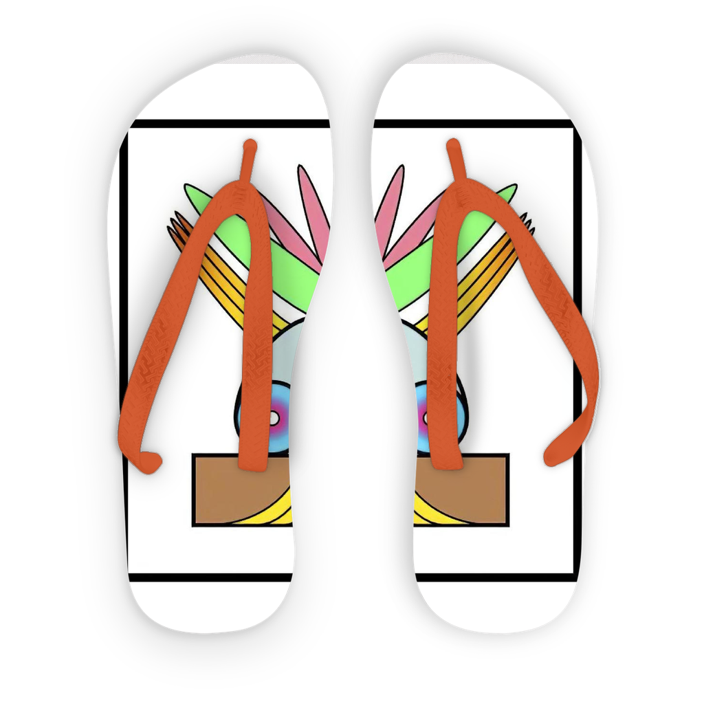 *Peace* Collection Adult Flip Flops