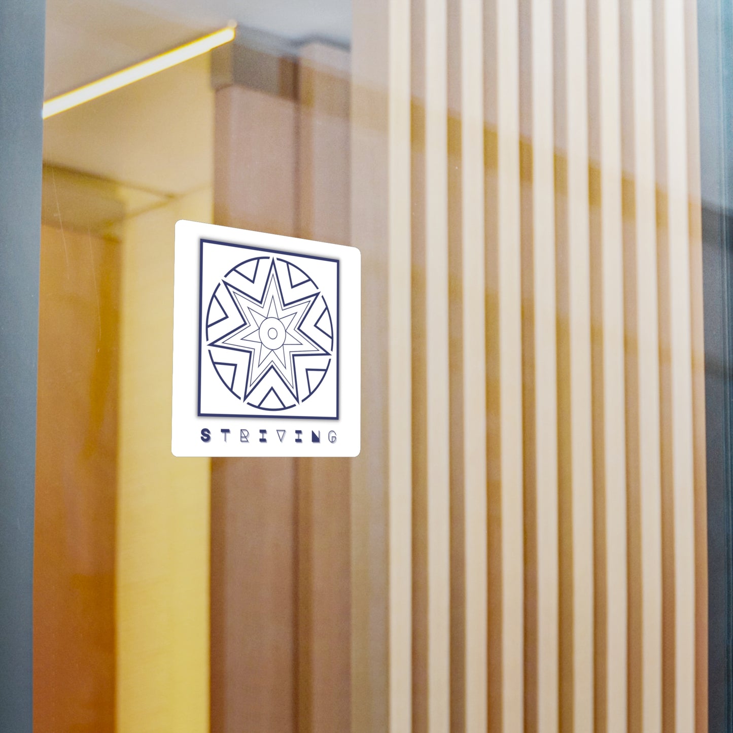 Symbols of the Creation-Energy Teaching - DECAL *Striving / Streben* (purple)