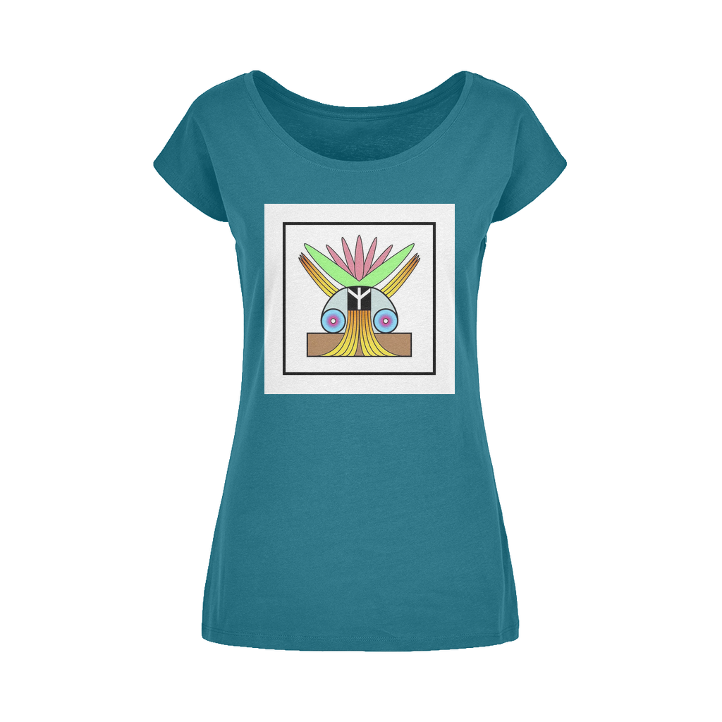 BEAM *Peace* Collection Wide Neck Womens T-Shirt XS-5XL