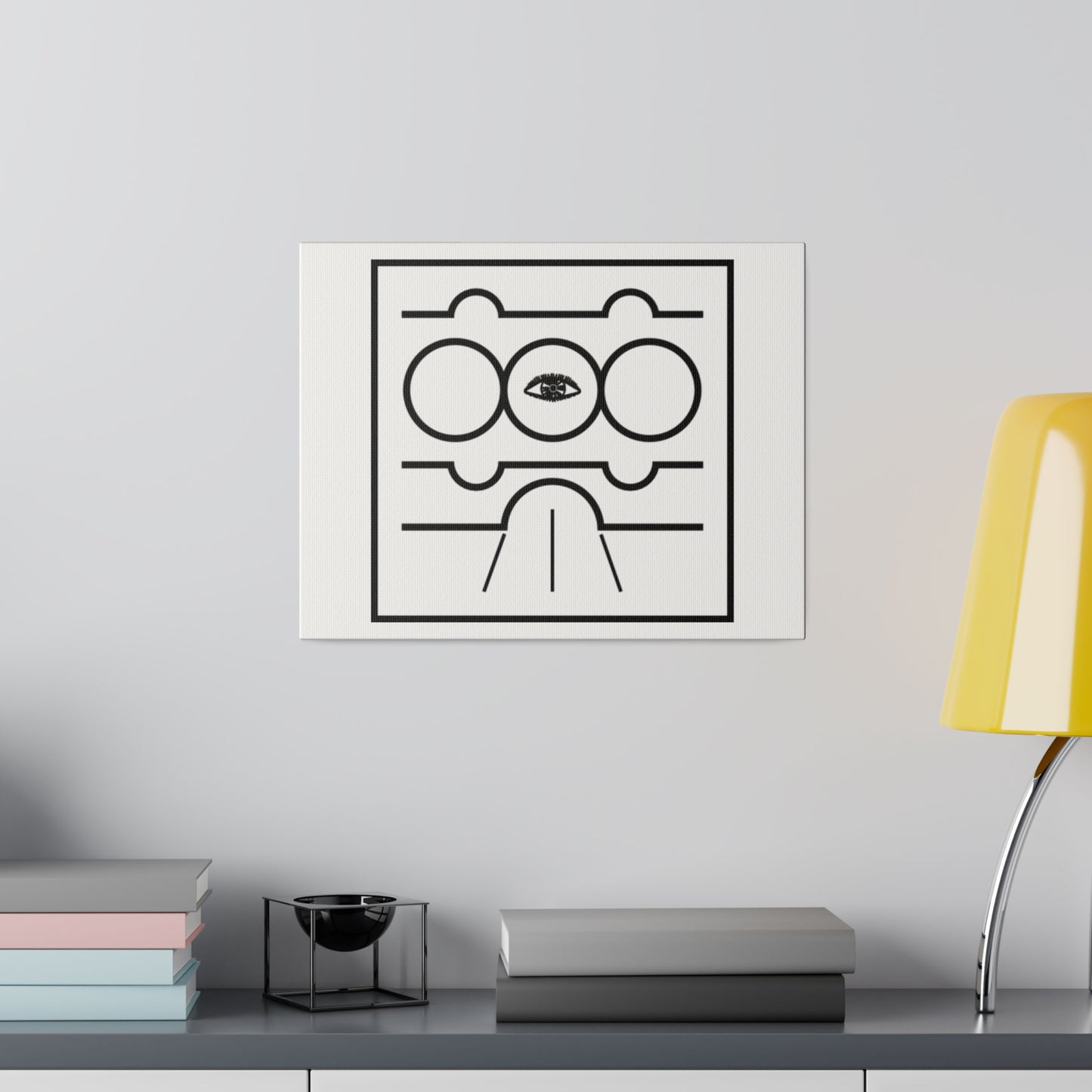 Humanity - Creation-Energy Teaching Symbols - Matte Canvas, Stretched, 0.75"