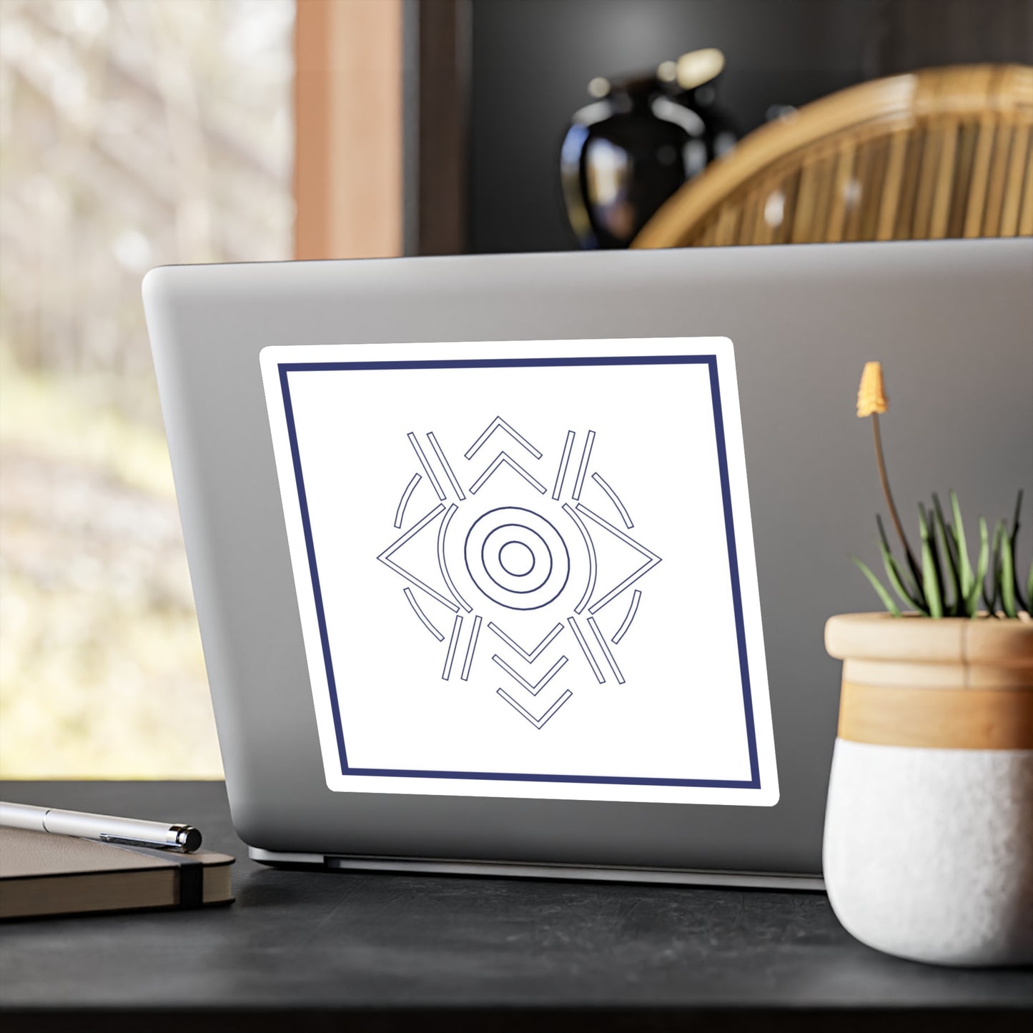 Verantwortung/Responsibility Sticker (Blue/White) Symbol Only
