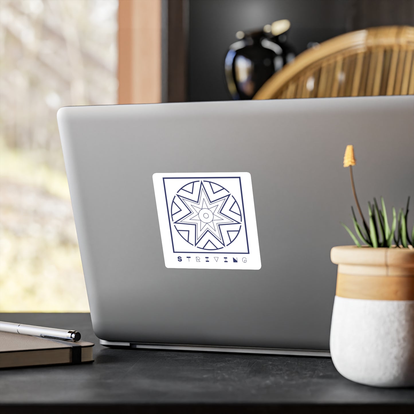 Symbols of the Creation-Energy Teaching - DECAL *Streben / Striving* (purple)