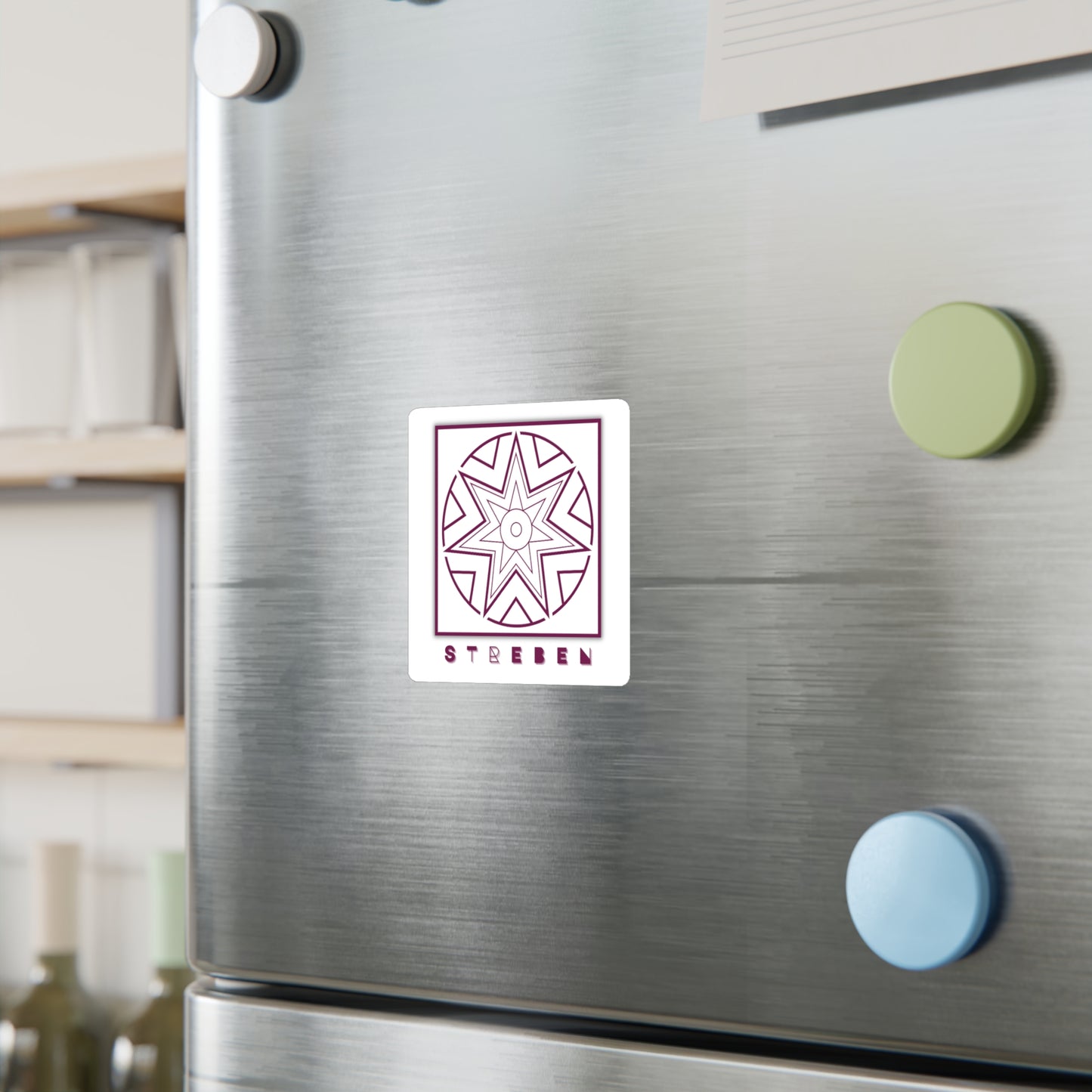 Symbols of the Creation-Energy Teaching - DECAL *Streben / Striving* (red/maroon)