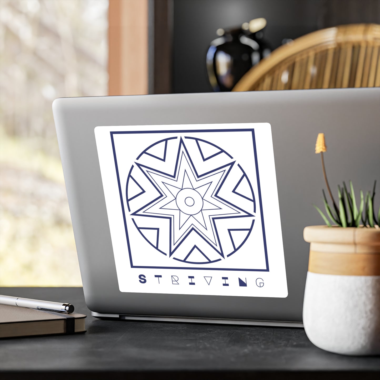 Symbols of the Creation-Energy Teaching - DECAL *Streben / Striving* (purple)