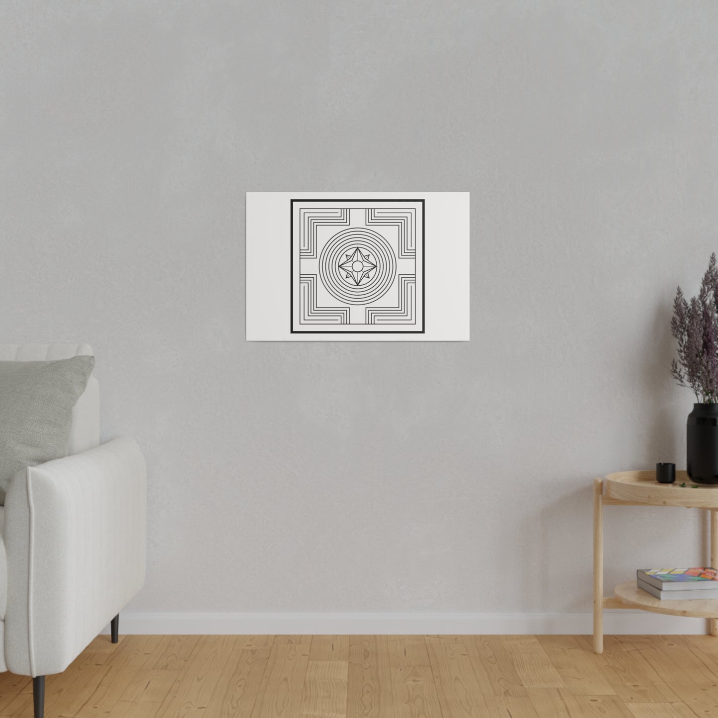 Creation - Creation-Energy Teaching Symbols - Matte Canvas, Stretched, 0.75"