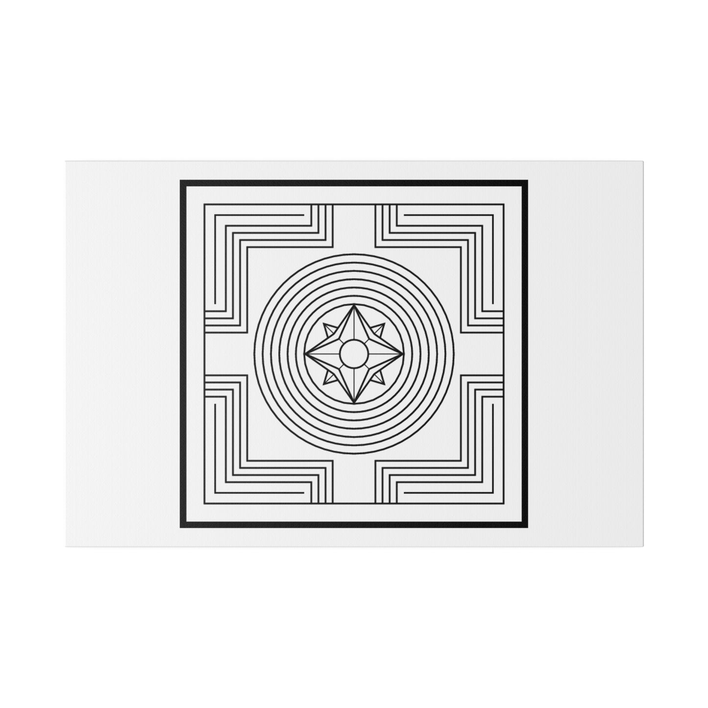 Creation - Creation-Energy Teaching Symbols - Matte Canvas, Stretched, 0.75"