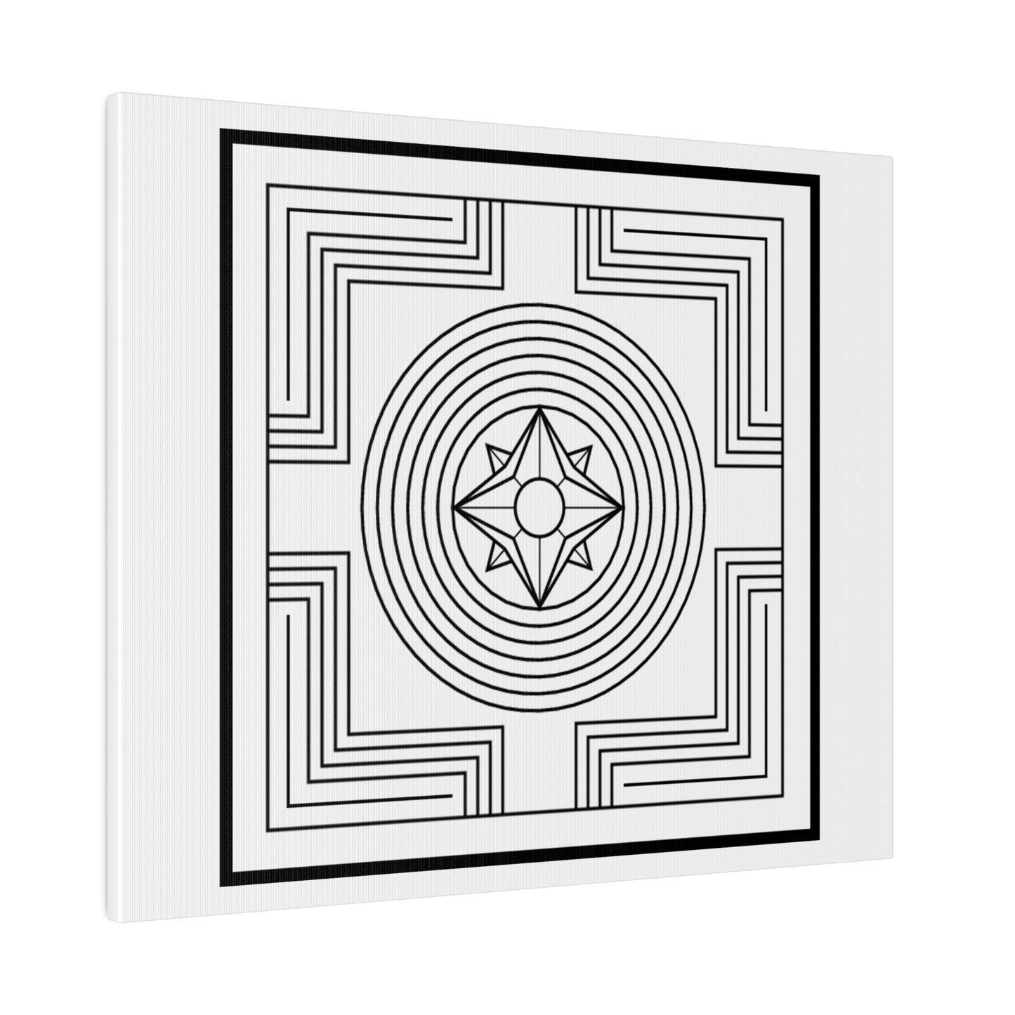 Creation - Creation-Energy Teaching Symbols - Matte Canvas, Stretched, 0.75"