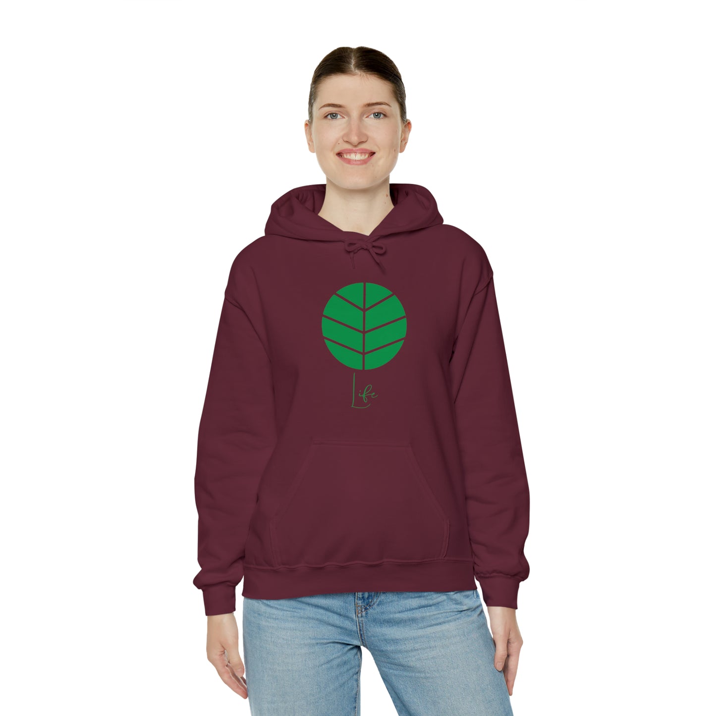 Heavy Blend™ Hooded Sweatshirt - BEAM *Life* Edition (Green)
