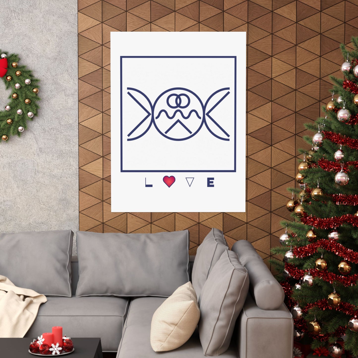 *Love/Liebe* Creation-Energy Inspired Poster