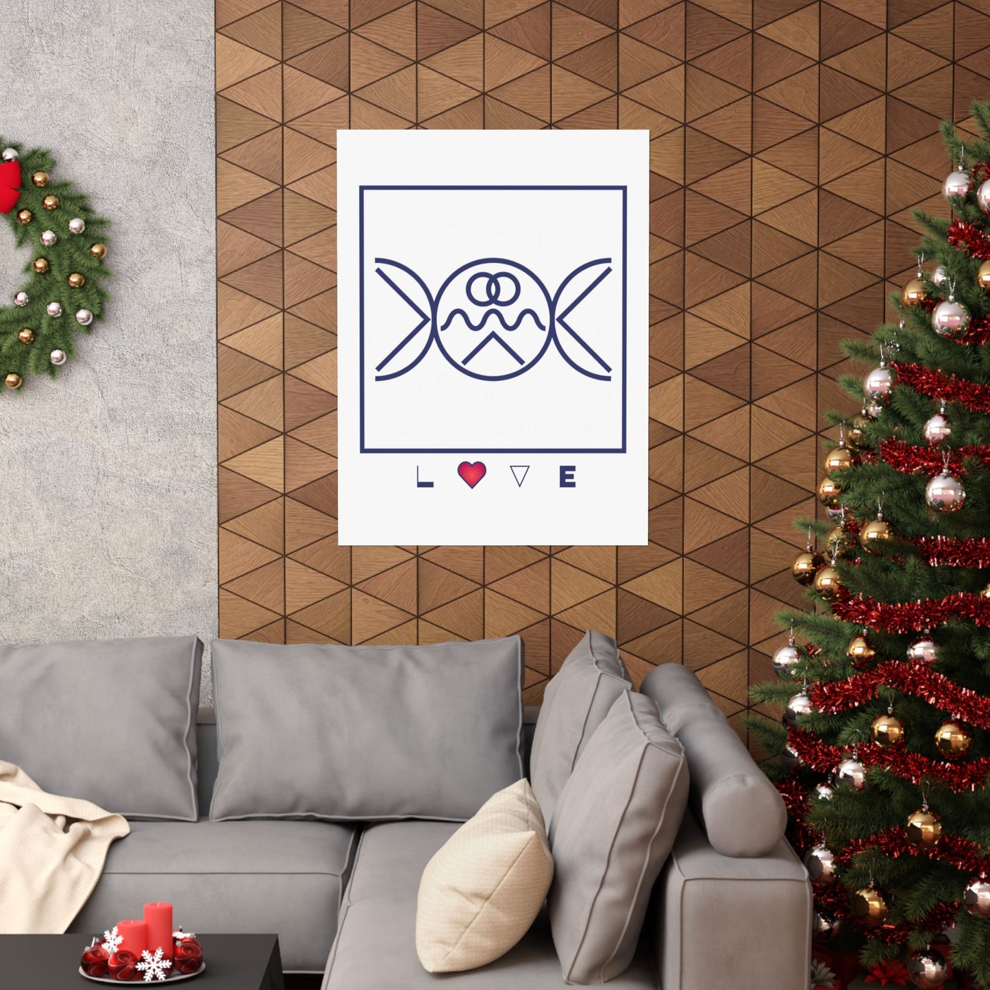 *Love/Liebe* Creation-Energy Inspired Poster