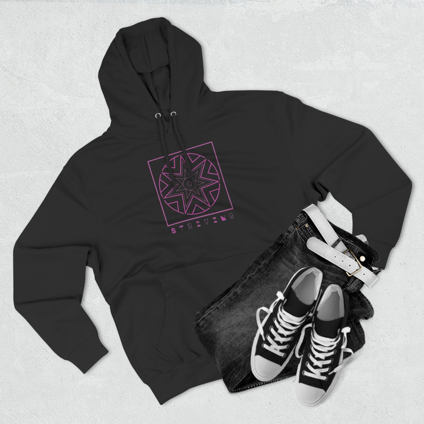 Symbols of the Creation-Energy Teaching - Hoodie *Striving / Streben*