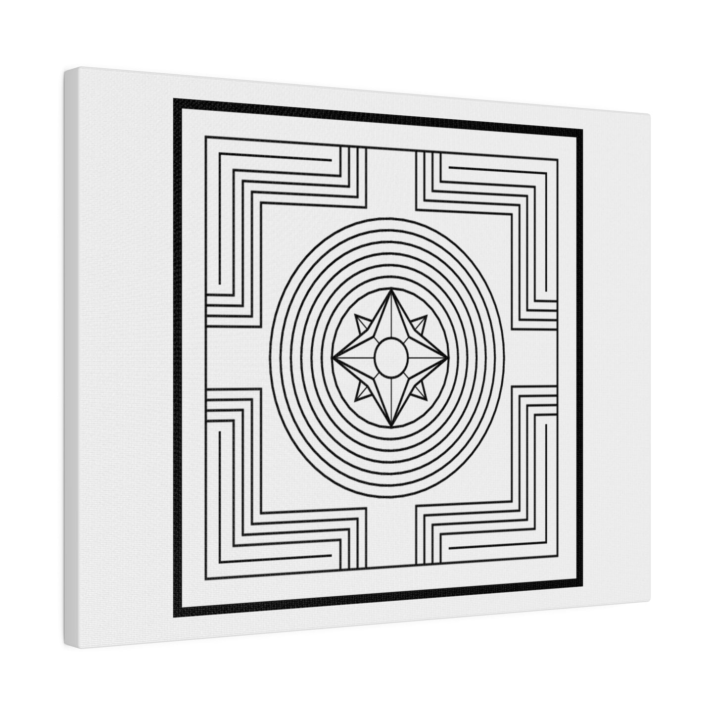 Creation - Creation-Energy Teaching Symbols - Matte Canvas, Stretched, 0.75"