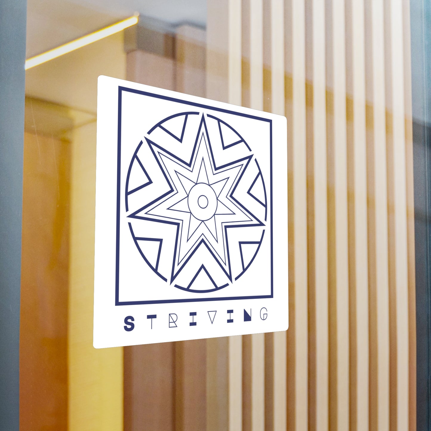 Symbols of the Creation-Energy Teaching - DECAL *Streben / Striving* (purple)