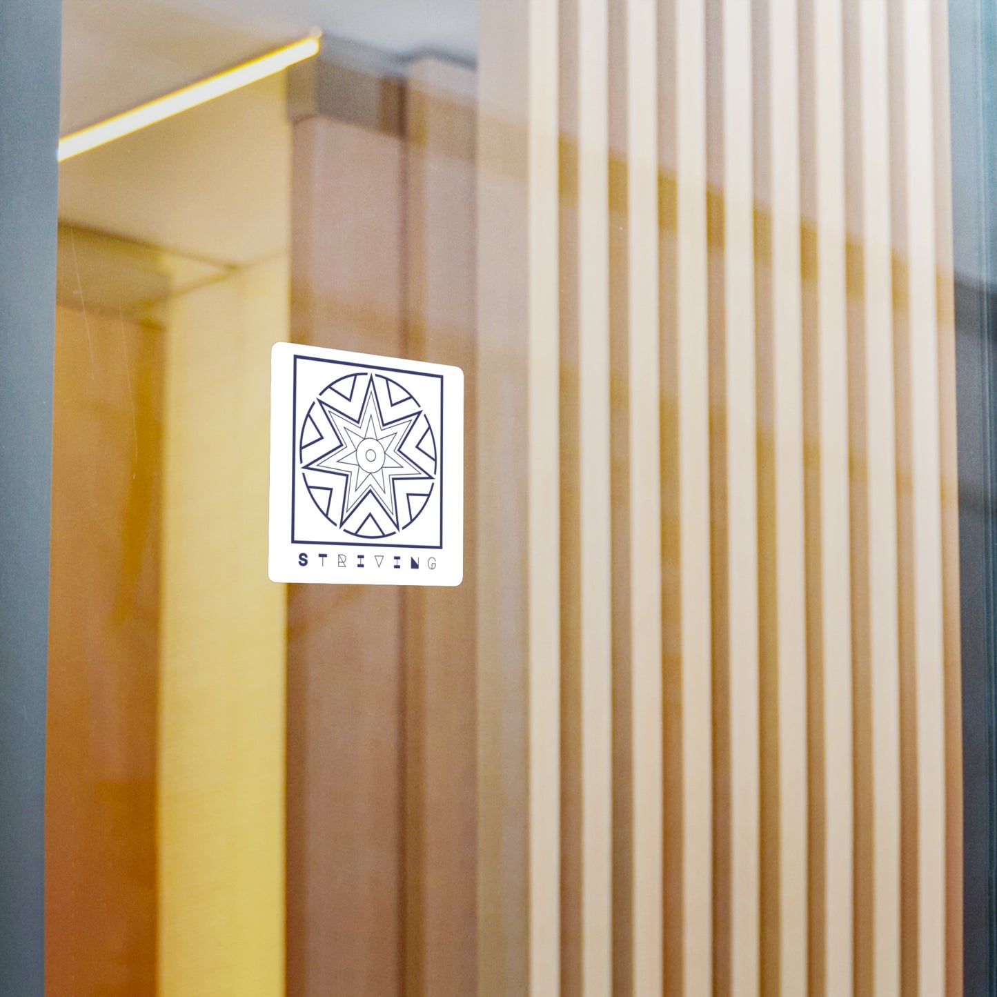 Symbols of the Creation-Energy Teaching - DECAL *Streben / Striving* (purple)
