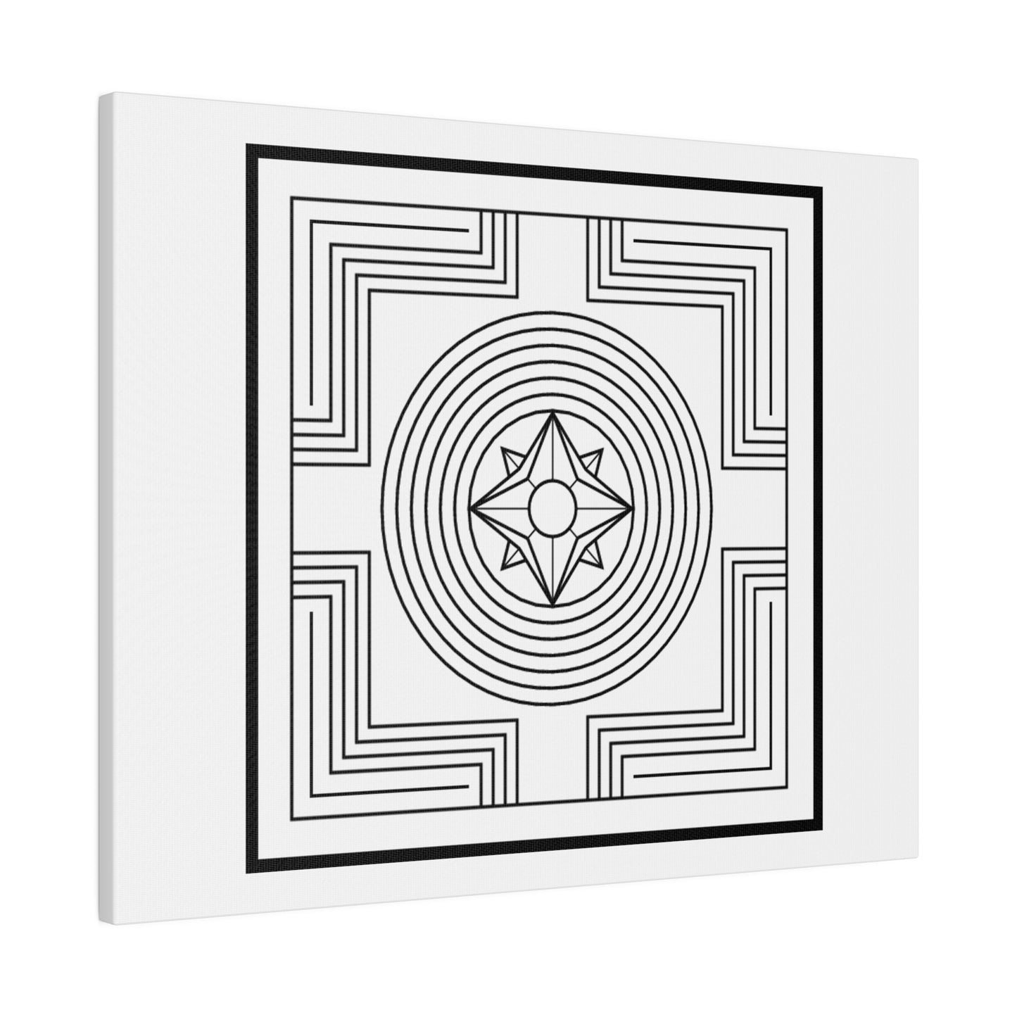 Creation - Creation-Energy Teaching Symbols - Matte Canvas, Stretched, 0.75"