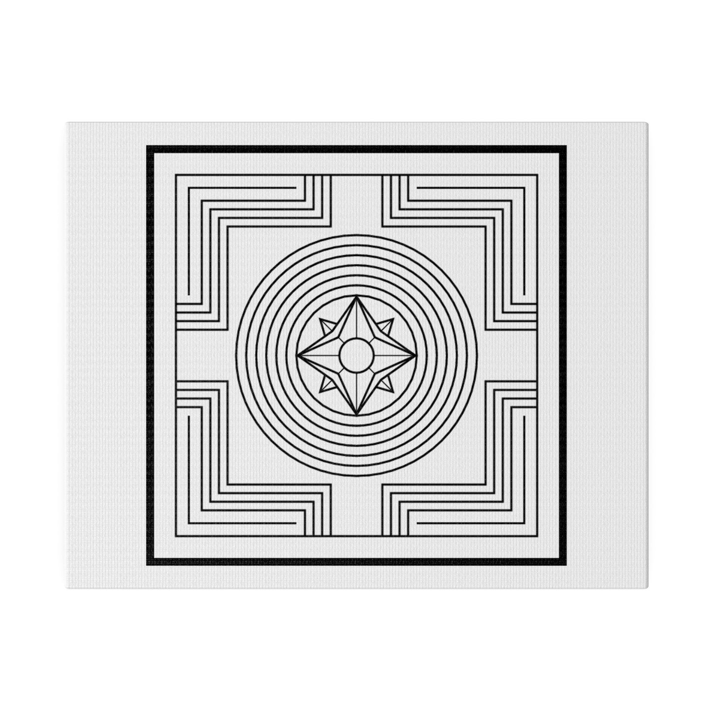 Creation - Creation-Energy Teaching Symbols - Matte Canvas, Stretched, 0.75"