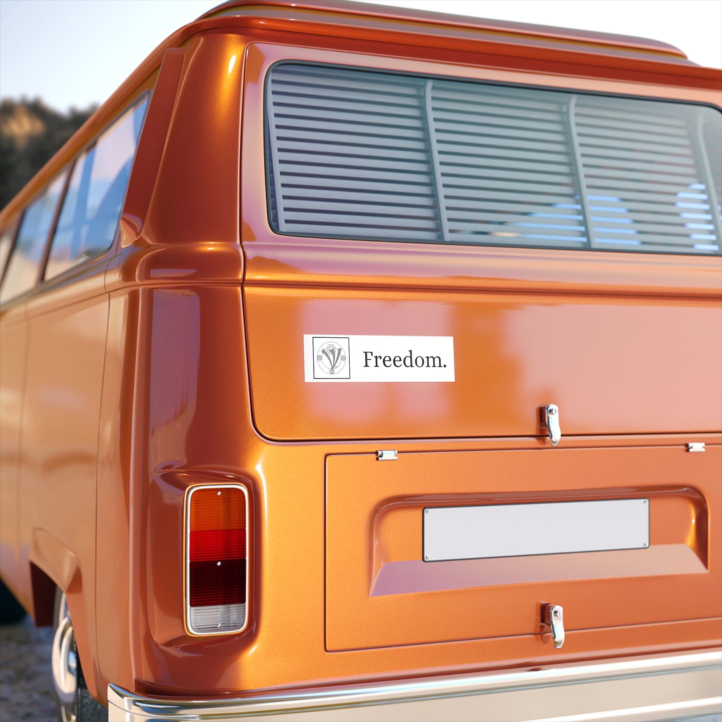 Freedom Symbol Bumper Sticker