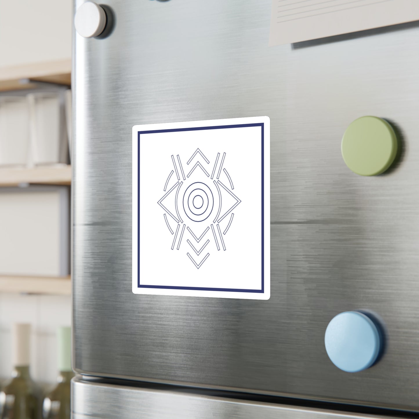 Verantwortung/Responsibility Sticker (Blue/White) Symbol Only