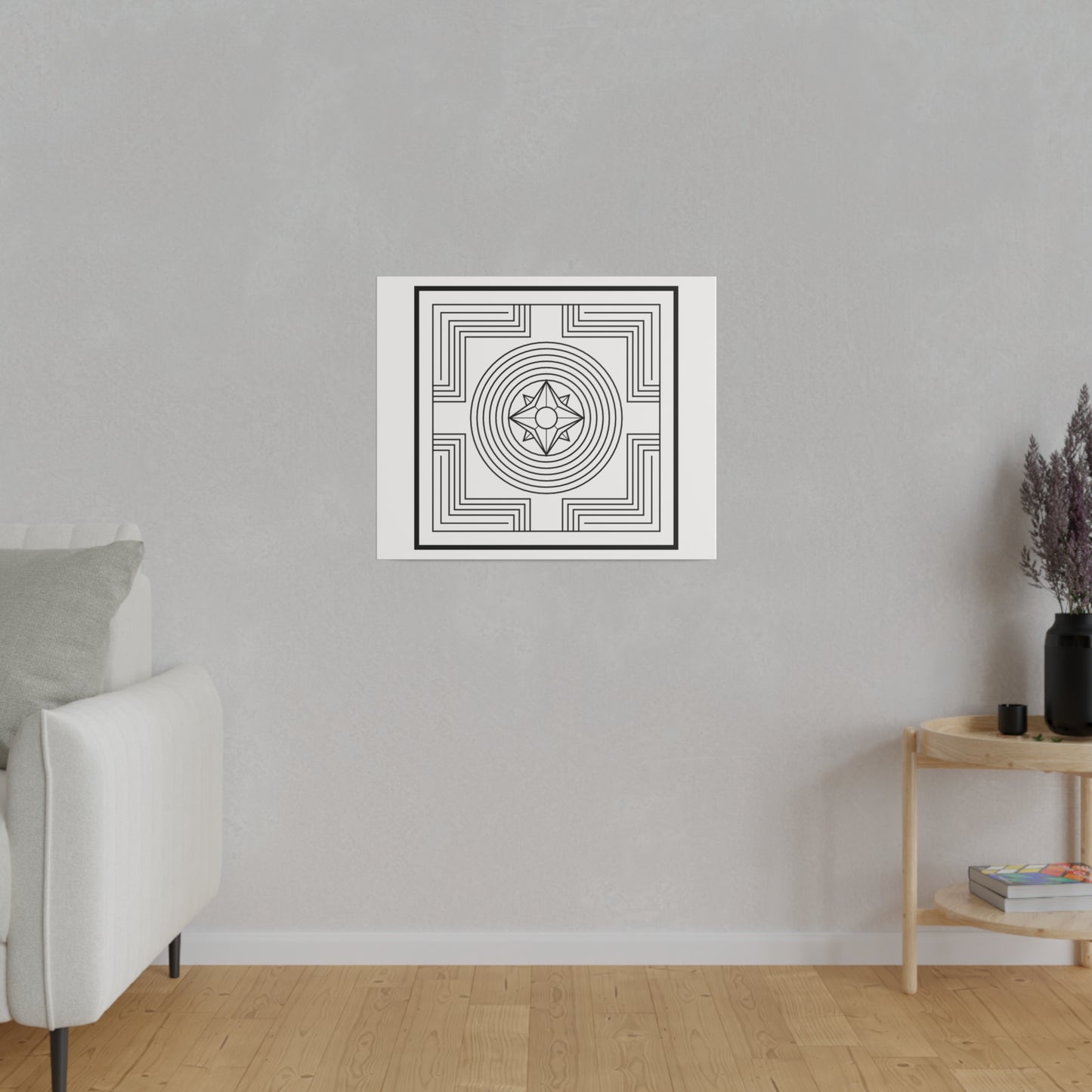 Creation - Creation-Energy Teaching Symbols - Matte Canvas, Stretched, 0.75"