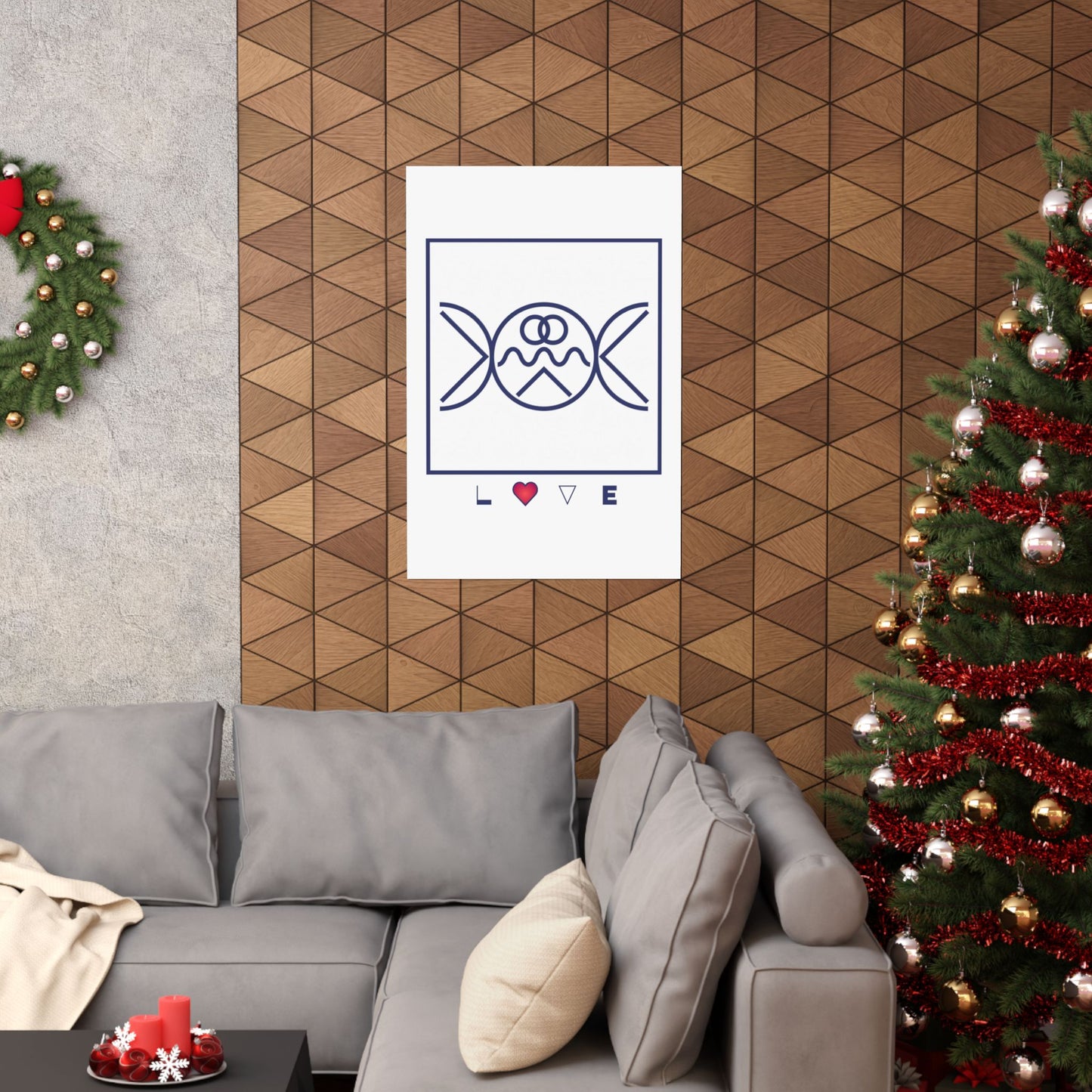 *Love/Liebe* Creation-Energy Inspired Poster