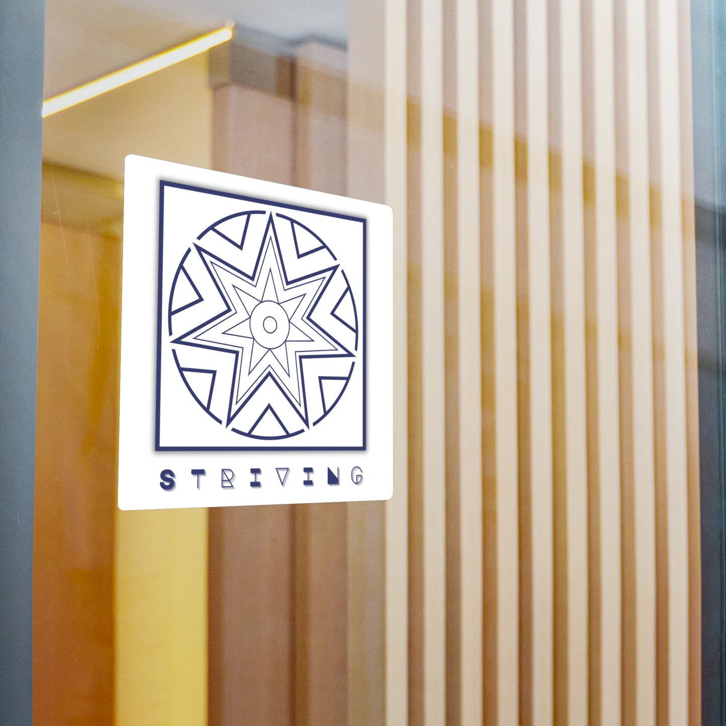 Symbols of the Creation-Energy Teaching - DECAL *Striving / Streben* (purple)