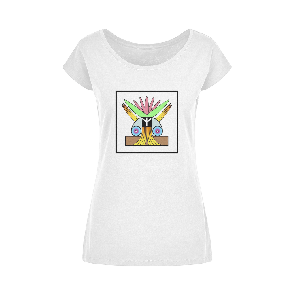 BEAM *Peace* Collection Wide Neck Womens T-Shirt XS-5XL